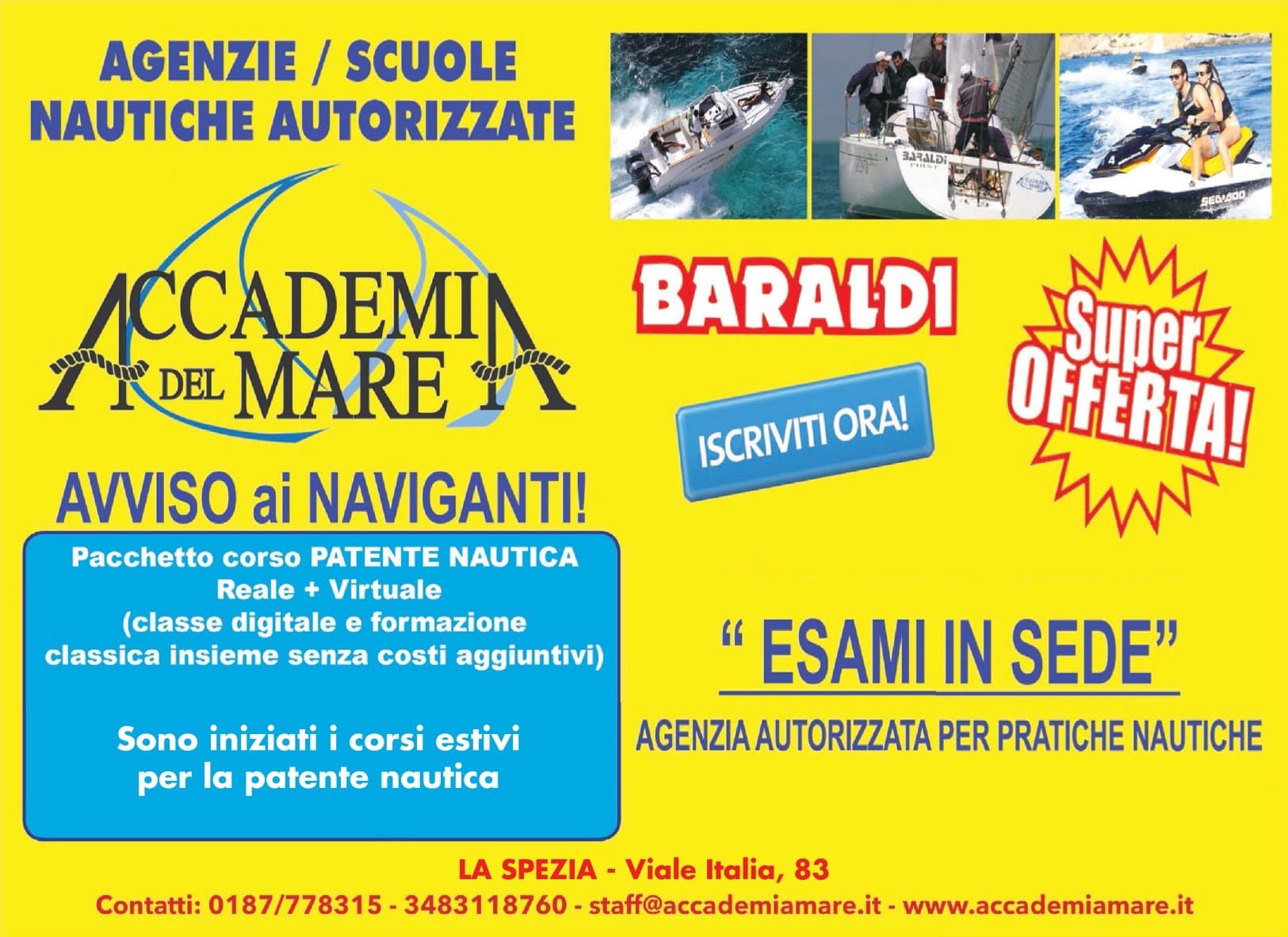 Corso Week end full immersion Patente nautica entro le 12 miglia