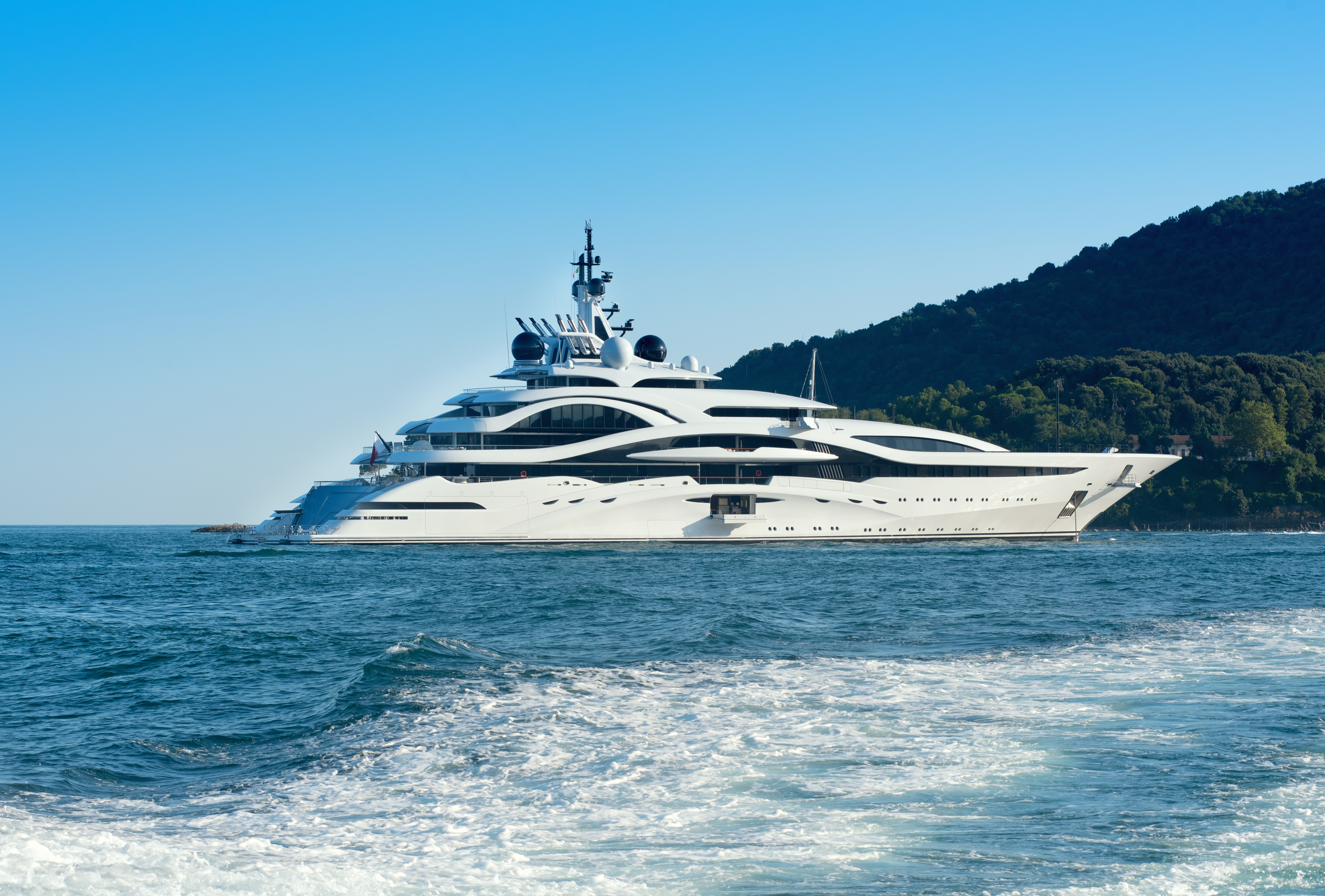 Luxury yacht Foto